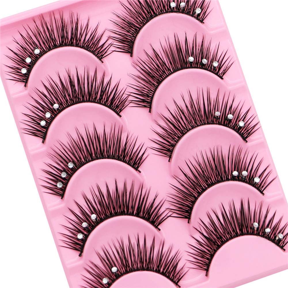 Eyelash Extension For Big Eyes - Lash Shiny Rhinestone Eye Makeup Tool