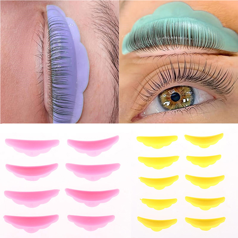 Eyelash Extension London - 5Pairs Lash Eyelash Grafting Silicone Perm