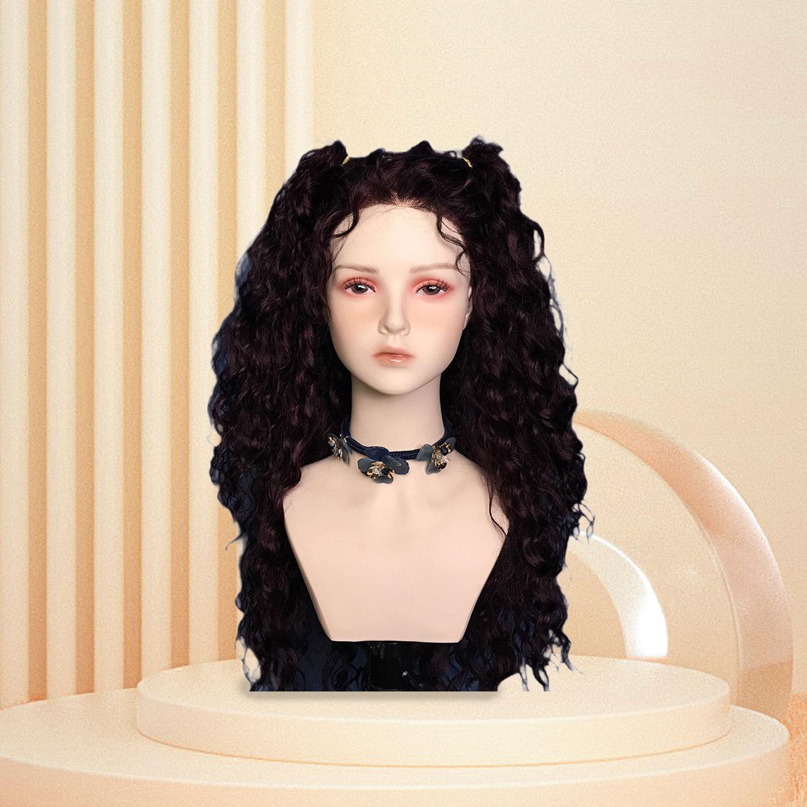 Eyelash Extension Anime - Head with Shoulder Window Display Head