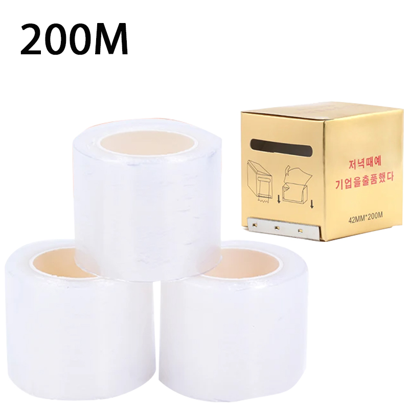 Eyelash Extension Jakarta - 200m Transparent Makeup Film Lip Eyebrow