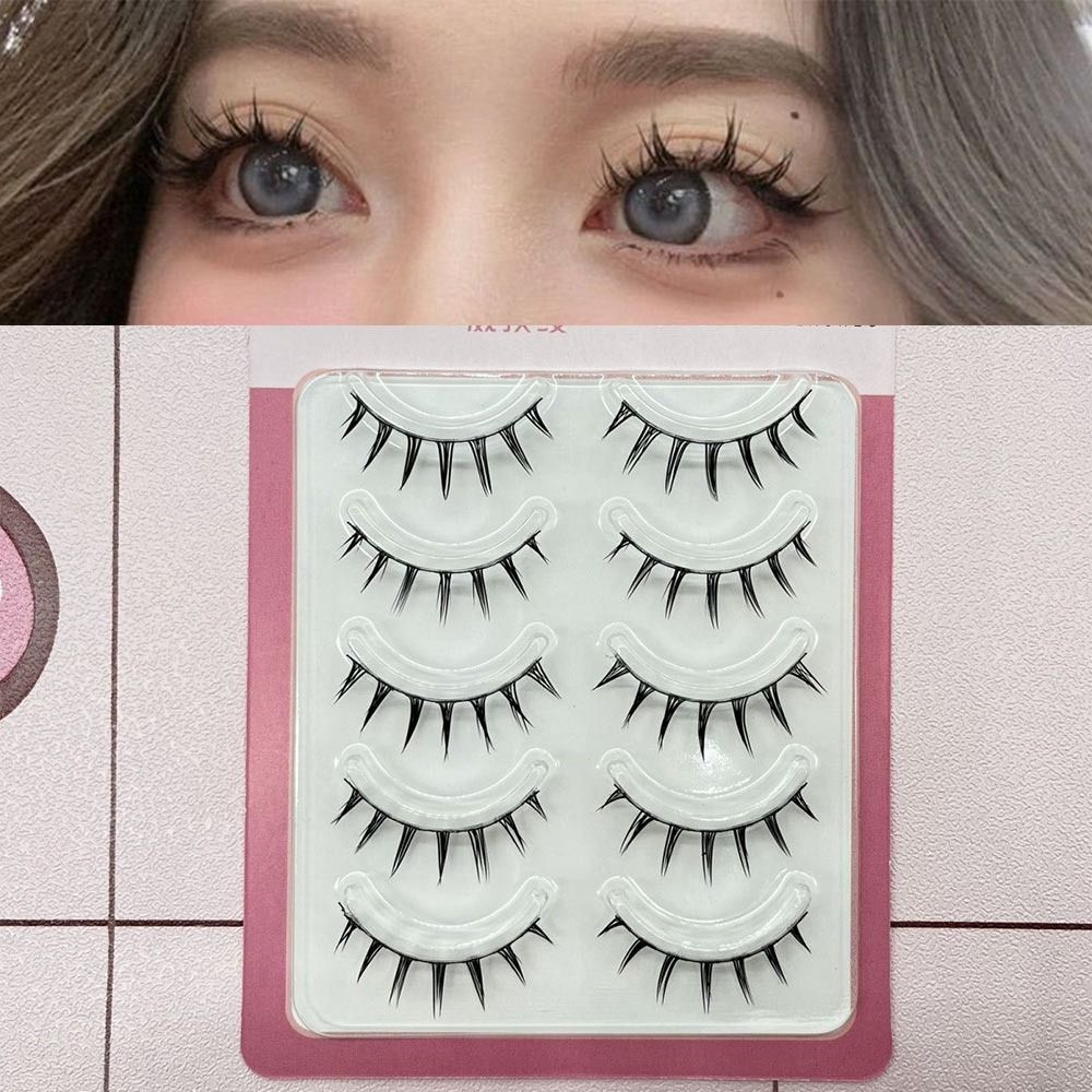 Eyelash Extension Anime - 5 Pairs Pack Japanese Cosplay False