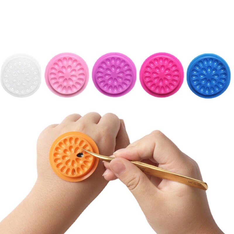 Eyelash Extension Jakarta - 100pcs Eyelash Glue Holder Eyelashes Extension