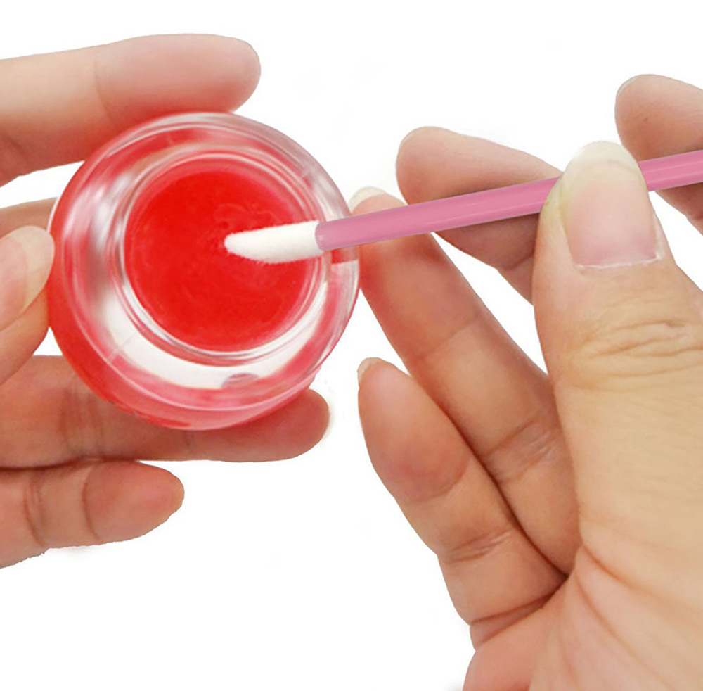 Disposable Lip Brush 100Pcs Ey - Eyelash Extension Vendor ulasan dan harga