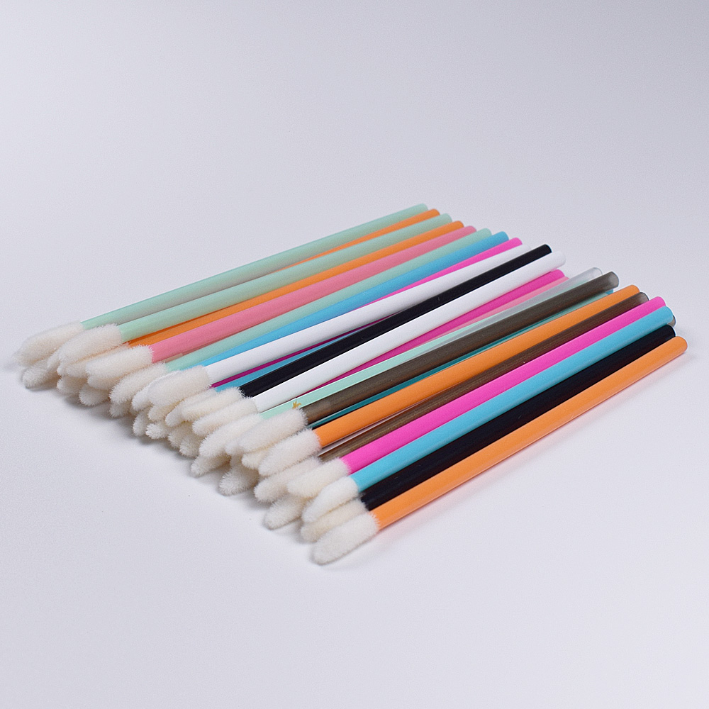 50Pcs Disposable Lip Brush Eye - Eyelash Extension Vendor ulasan dan harga