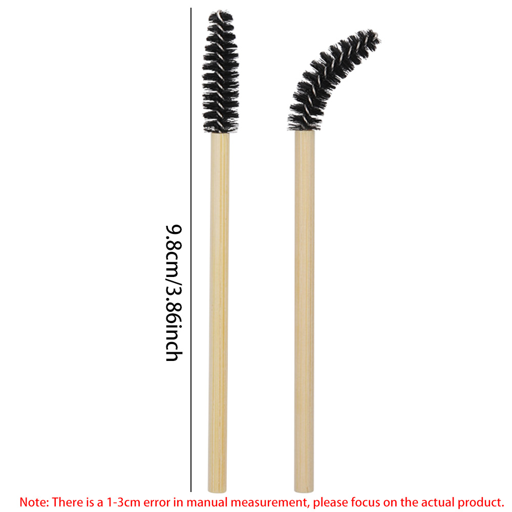 50/100Pcs Bamboo Handle Eyelas - Eyelash Extension London ulasan dan harga