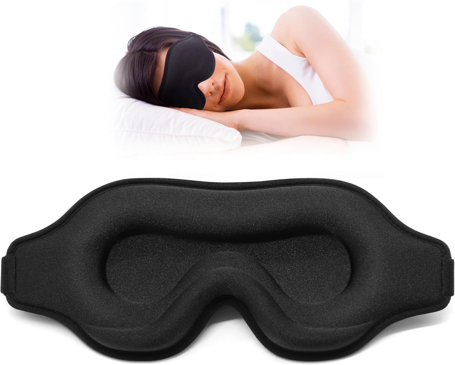 Sleep Eye Mask for Men Women,  - Eyelash Extension For Men ulasan dan harga