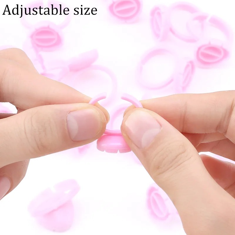 100 Pcs Disposable Eyelash Glu - Eyelash Extension Jakarta ulasan dan harga