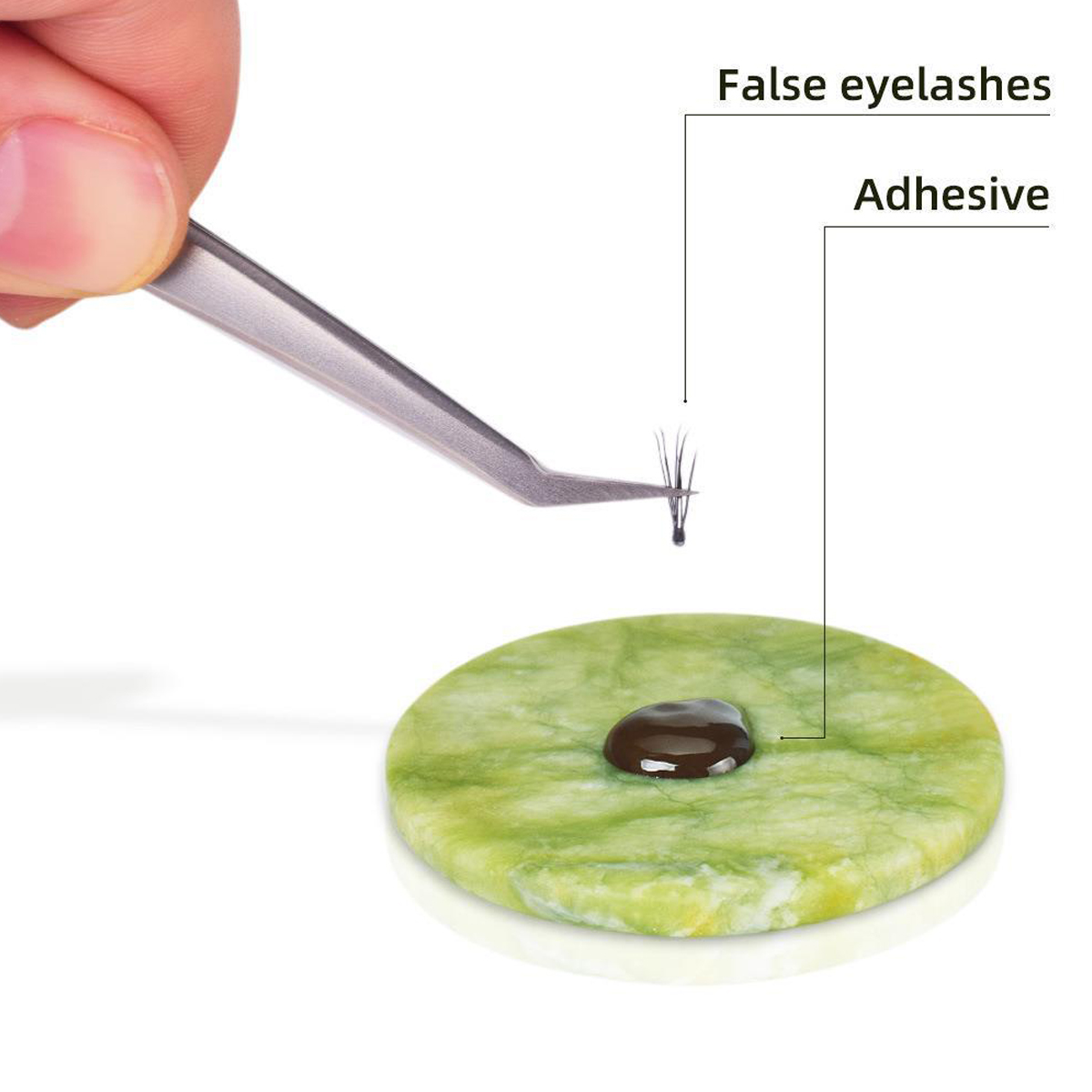 1/2PCS Eyelash Glue Pallet Las - Eyelash Extension London ulasan dan harga