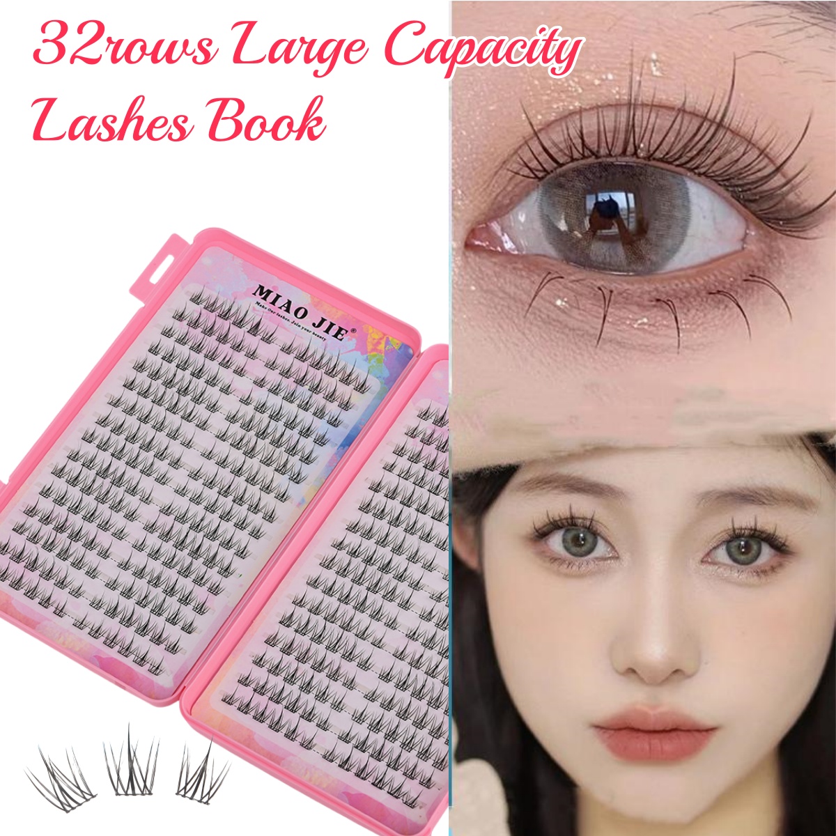 32Rows Manga Lash Eyelash Book - Eyelash Extension For Men ulasan dan harga