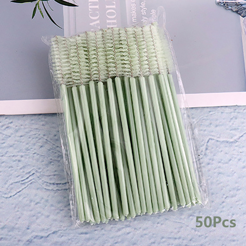 100Pcs Eyelash Brushes Makeup  - Eyelash Extension Vendor ulasan dan harga