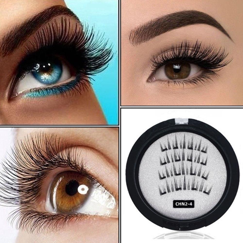 2 Pair 3D Magnetic False Eyela - Eyelash Extension Equipment ulasan dan harga