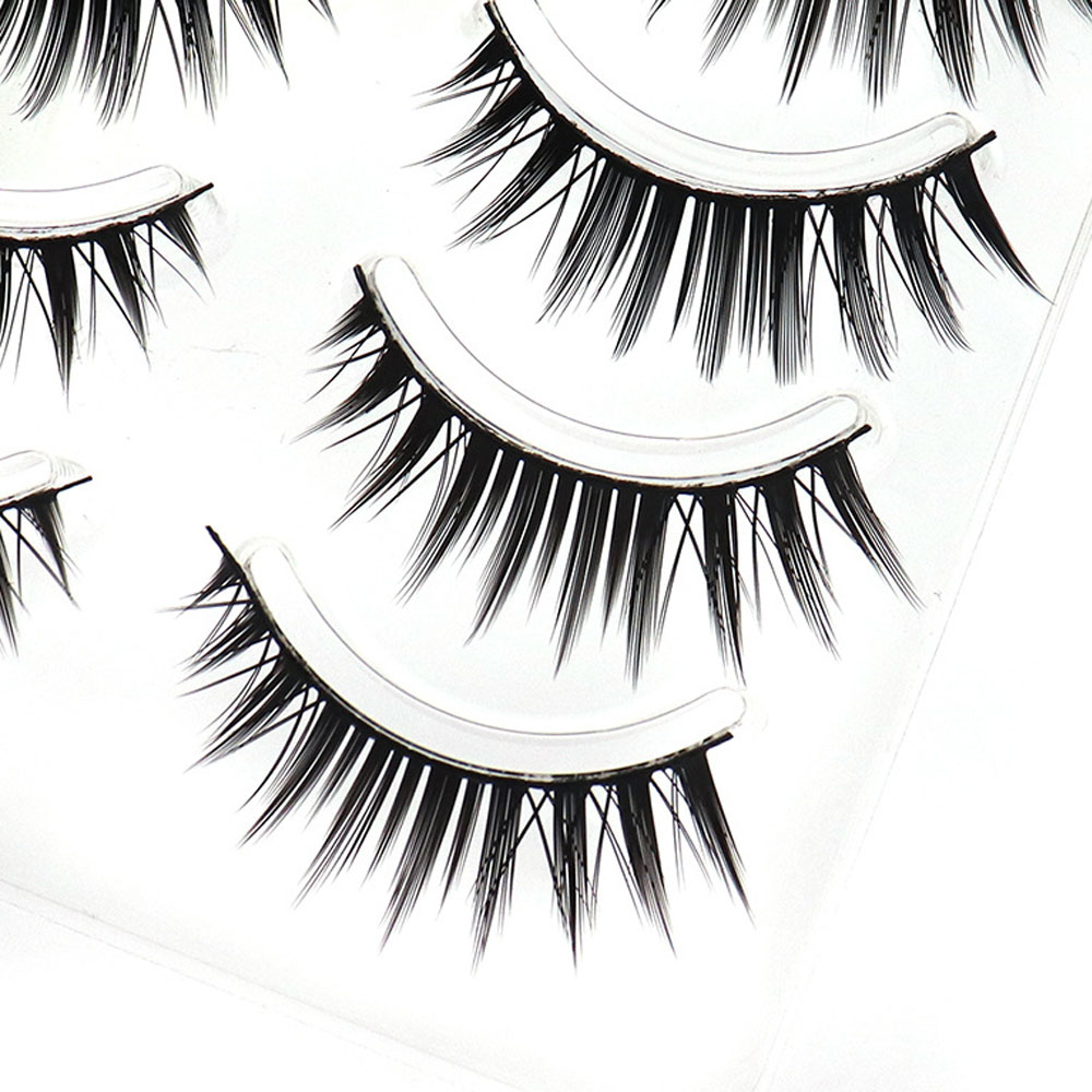 5 Pairs Makeup False Eyelash T - Eyelash Extension Anime ulasan dan harga