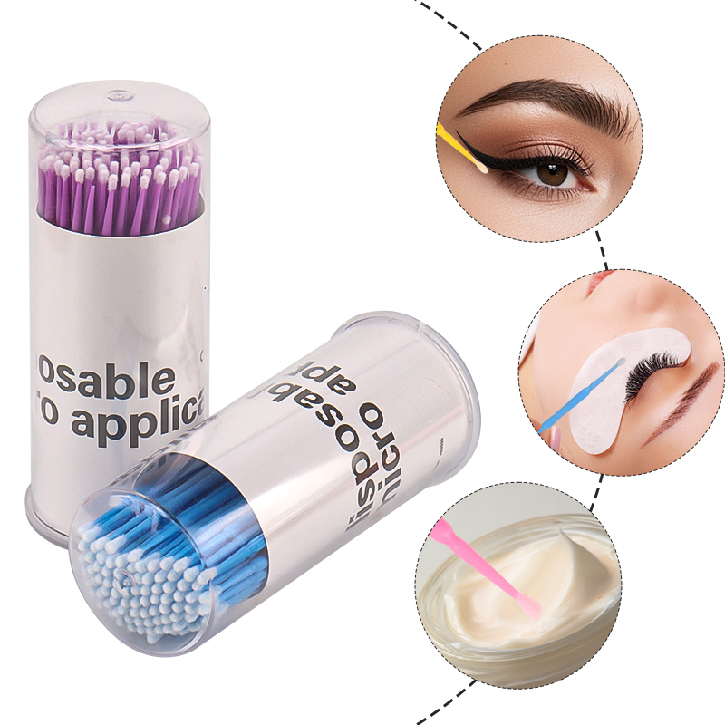 100pcs Disposable Eyelash Brus - Eyelash Extension Vendor ulasan dan harga