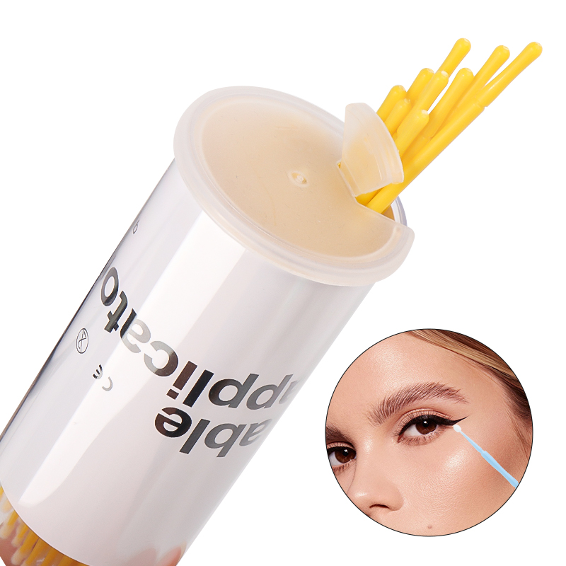 100pcs Disposable Eyelash Brus - Eyelash Extension Vendor ulasan dan harga