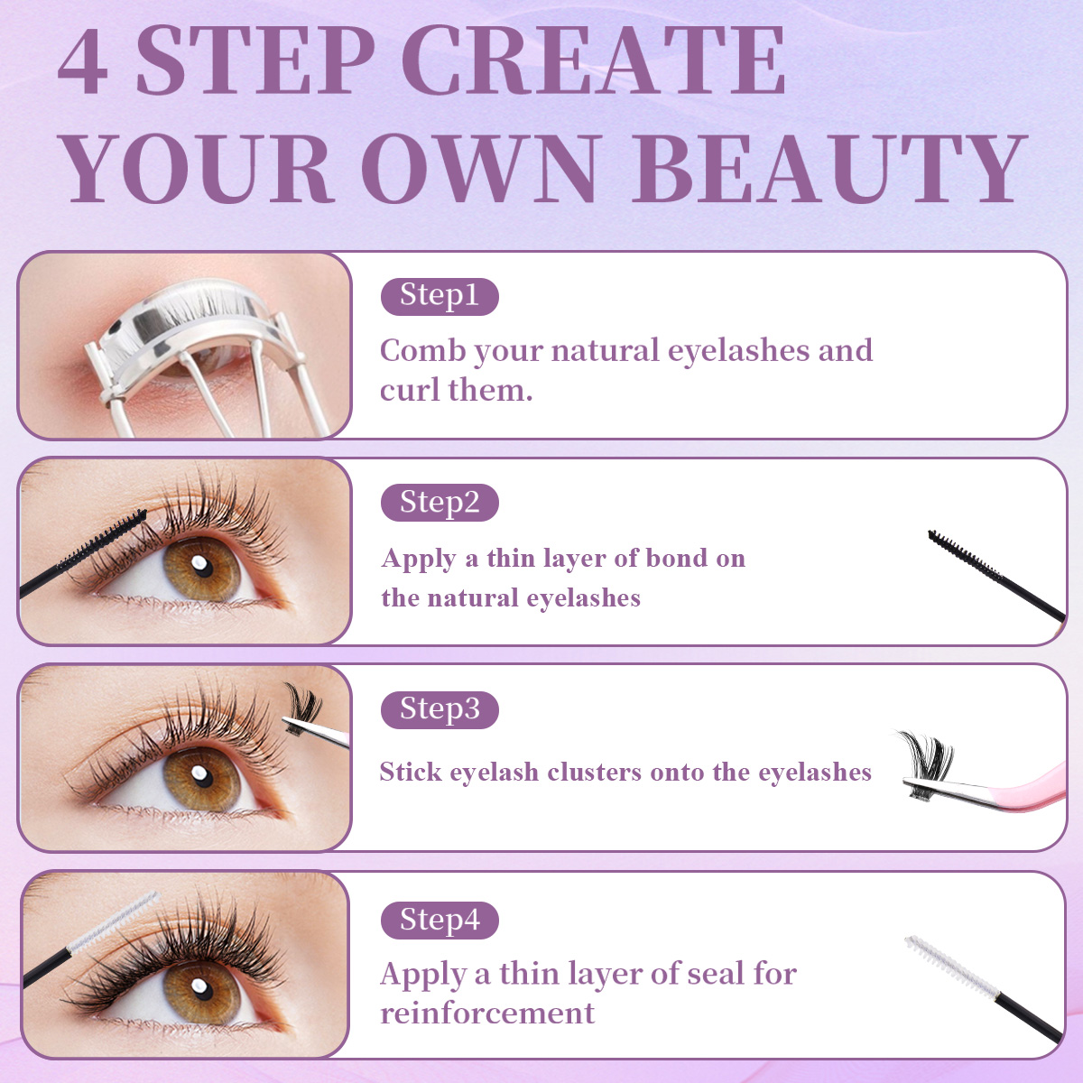 Individual False Eyelashes Mix - Eyelash Extension Equipment ulasan dan harga