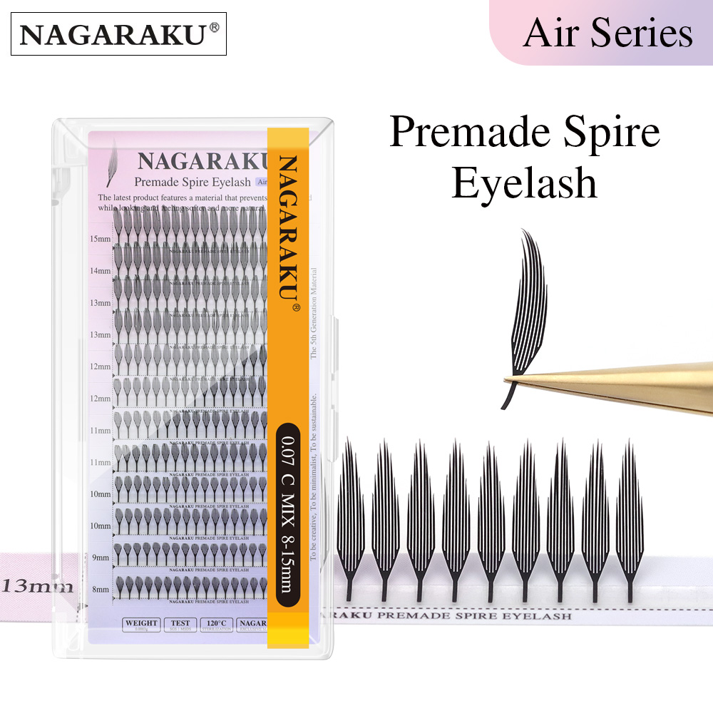 NAGARAKU Premade Spire Eyelash - Eyelash Extension Anime ulasan dan harga
