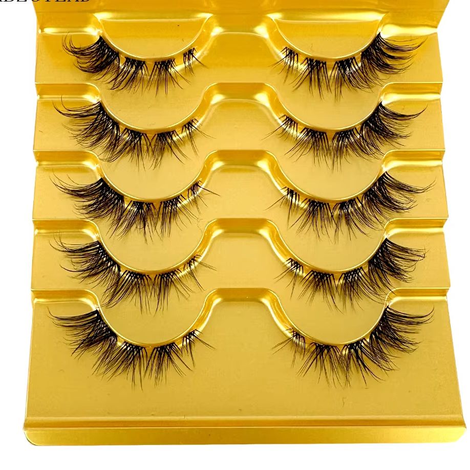 5pairs Mink Eyelashes Invisibl - Eyelash Extension For Big Eyes ulasan dan harga