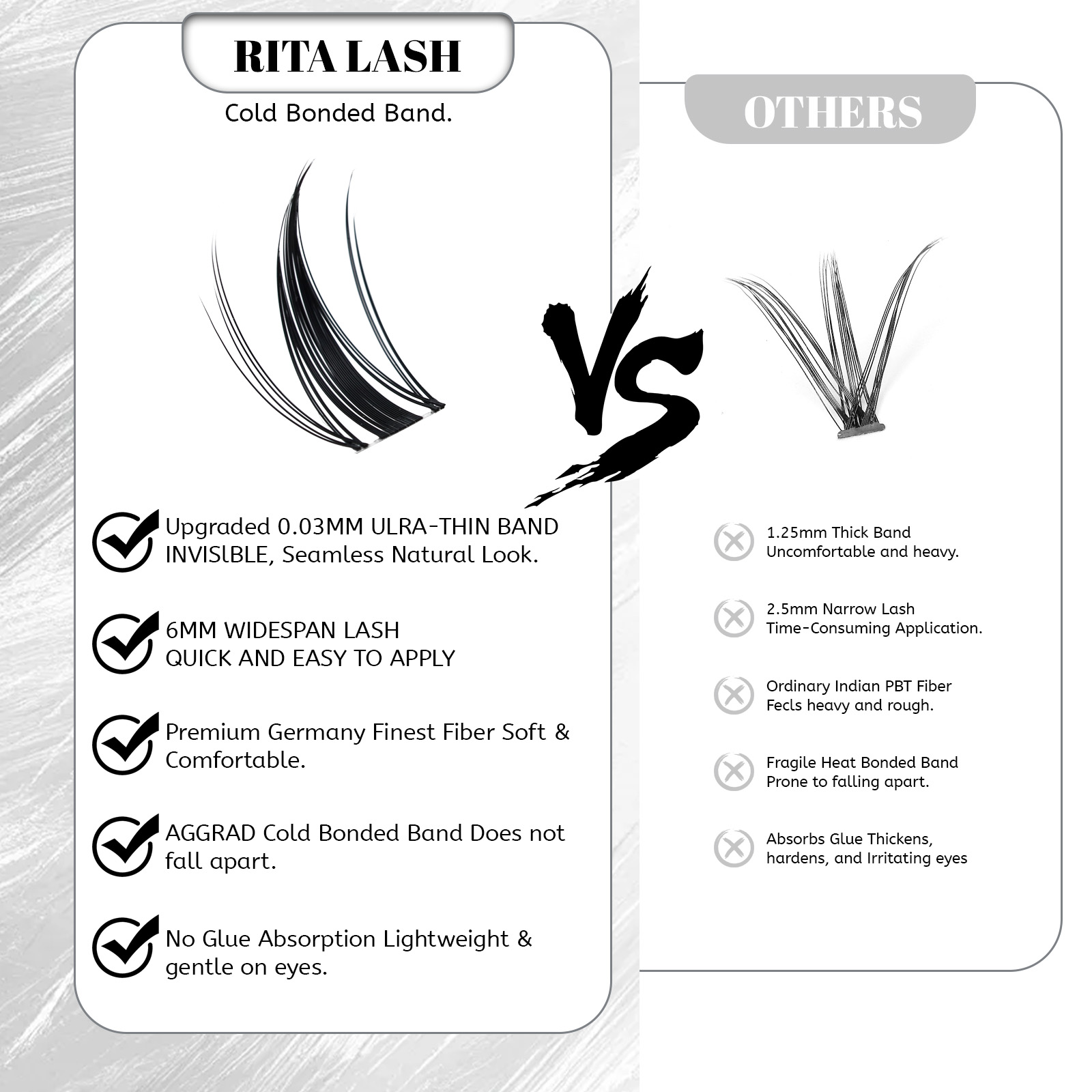 Viva | RITALASH 120pcs Manga M - Eyelash Extension Anime ulasan dan harga