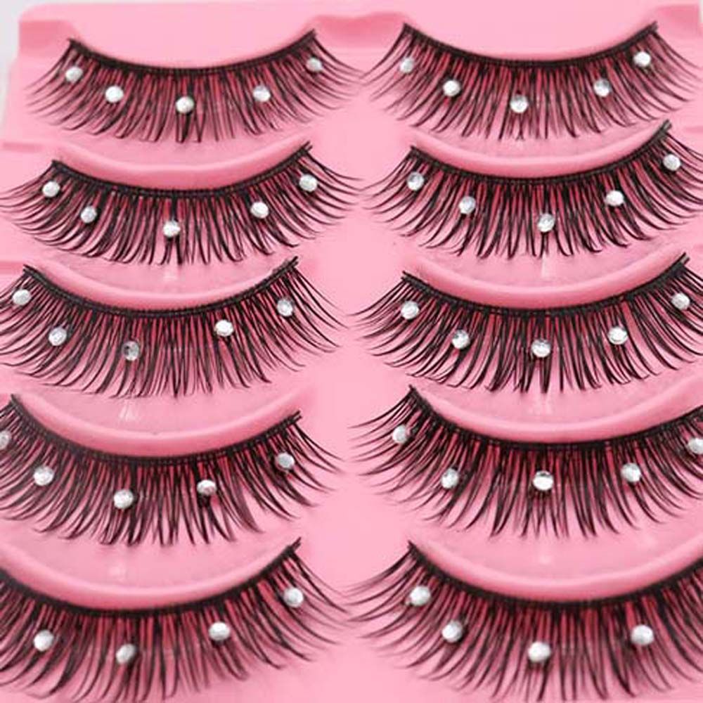 Sequins Thick Cross Lash Eye M - Eyelash Extension For Big Eyes ulasan dan harga