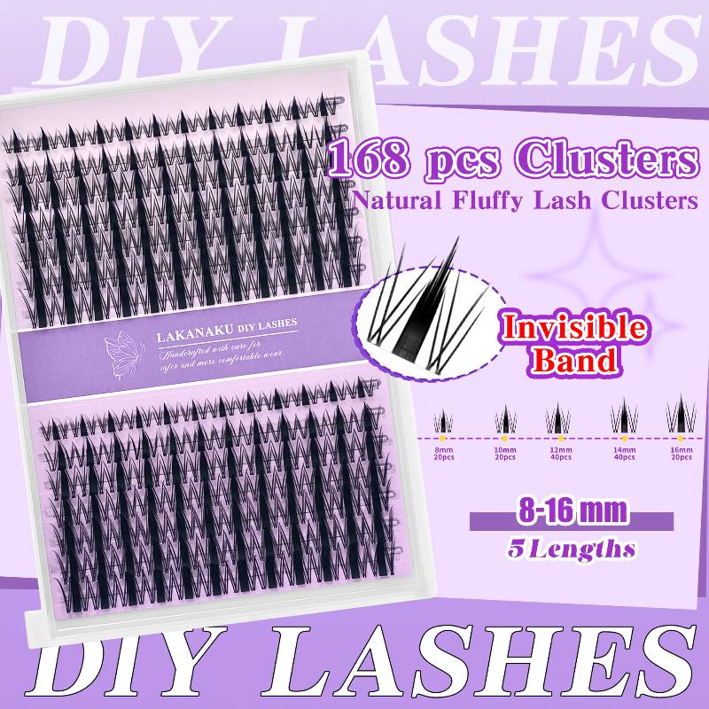 Natural Eyelashes Lashes Clust - Eyelash Extension Equipment ulasan dan harga