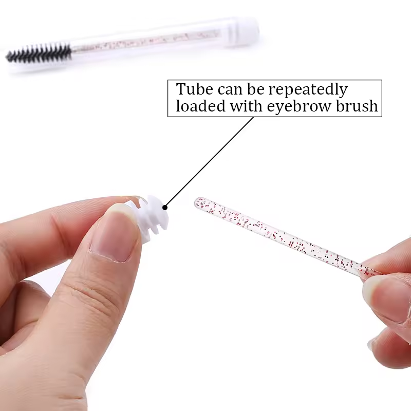 Eyelash Brush Tube With Eyebro - Eyelash Extension Vendor ulasan dan harga