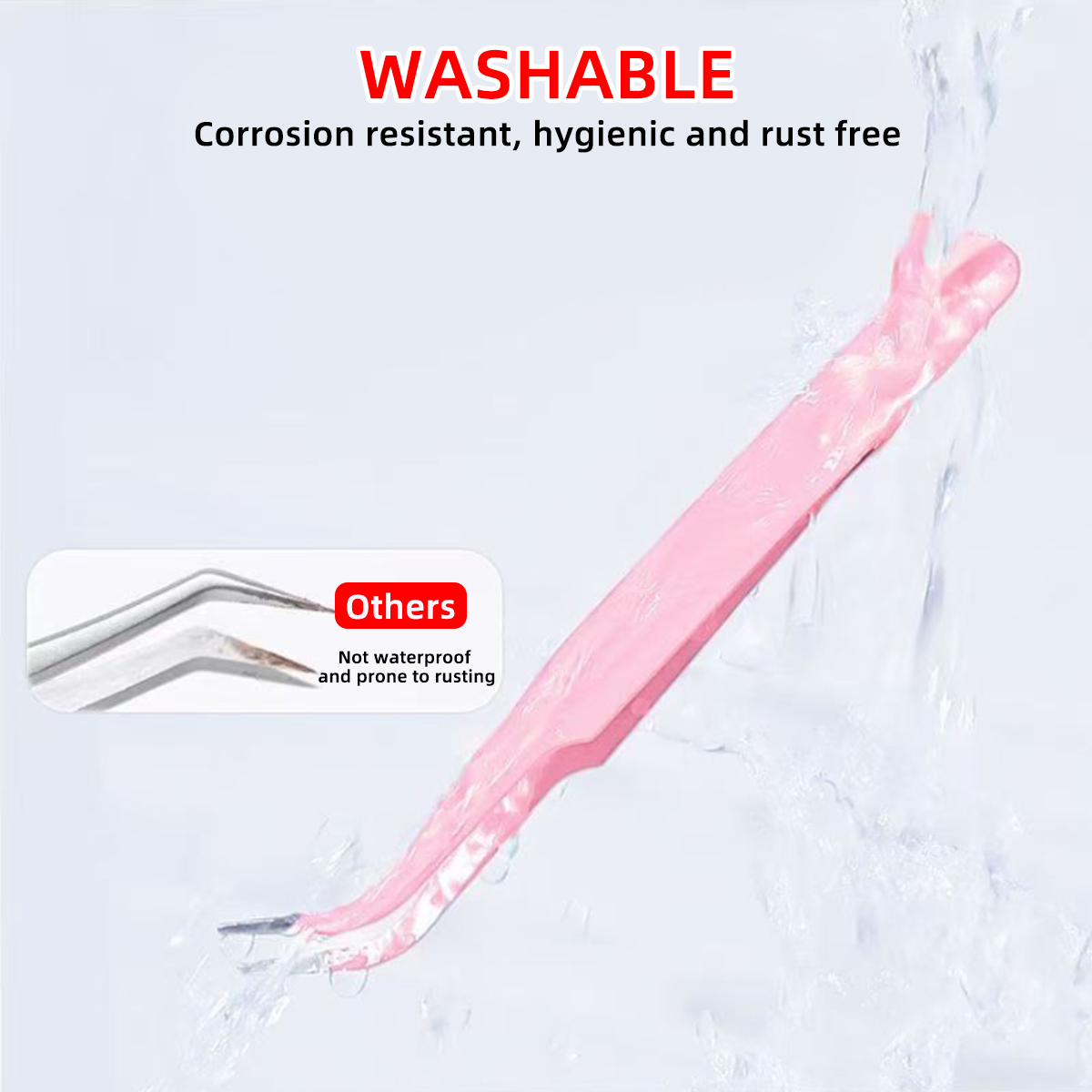 Precision False Eyelash Tweeze - Eyelash Extension Process ulasan dan harga