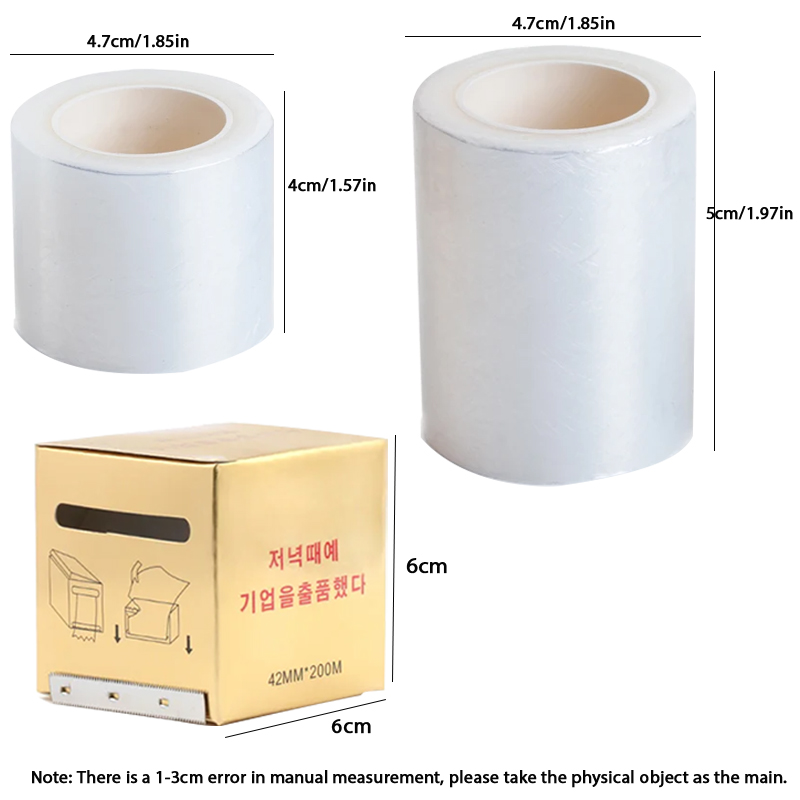 200m Transparent Makeup Film L - Eyelash Extension Jakarta ulasan dan harga