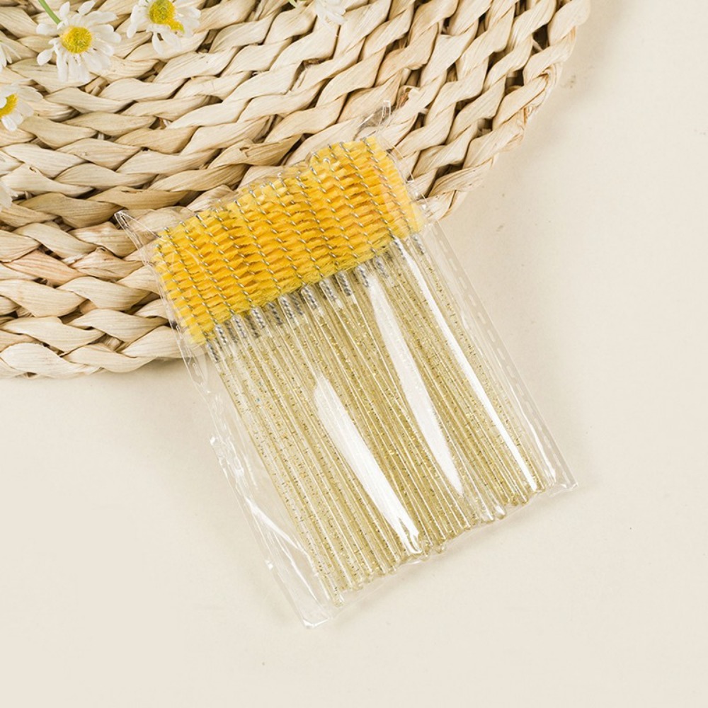 50-100PCS Crystal Eyelash Brus - Eyelash Extension Vendor ulasan dan harga